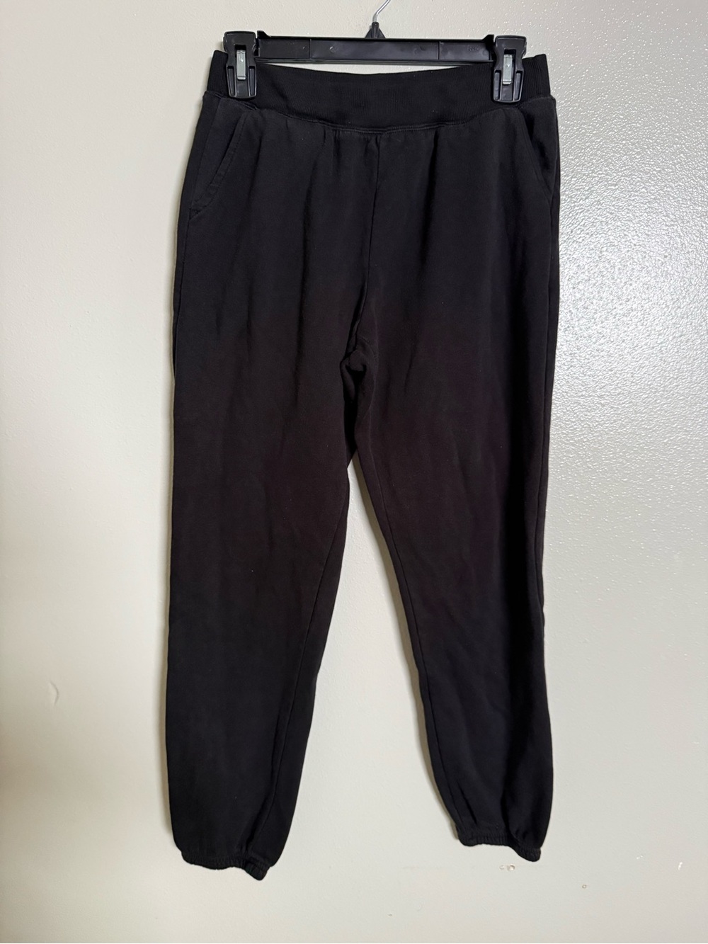 Time and Tru Black Men's Jogger Sweatpants